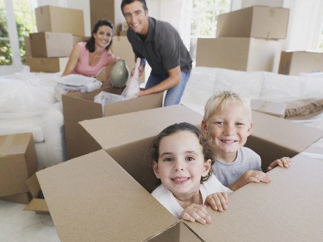 Moving truck service for residential moves in Holland Park