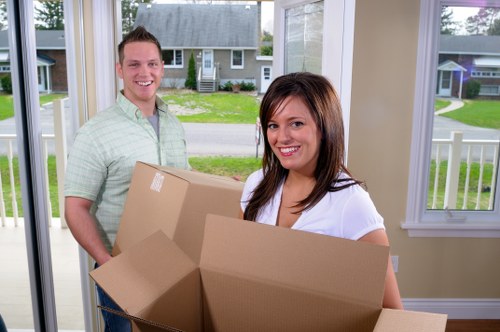 Careful transport of delicate belongings during a Holland Park relocation