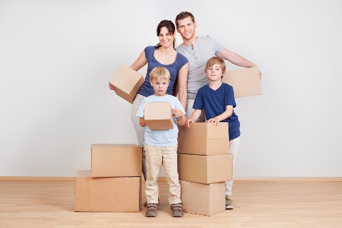 Moving crew handling flat removals in Holland Park near period and apartment properties