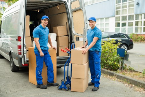 Professional furniture transport for a flat move in Holland Park