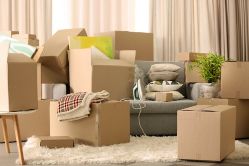 Professional furniture pick-up for flats and period homes in Holland Park