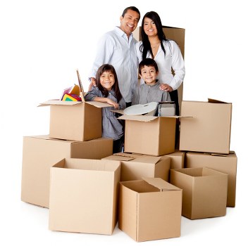 Packing and transport support for a small flat move near Holland Park